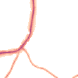 Daytime road noise heatmap for HP15 6LJ