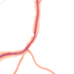 Daytime road noise heatmap for HP15 6LS