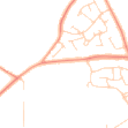 Daytime road noise heatmap for HP15 6NN