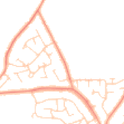 Daytime road noise heatmap for HP15 6NS