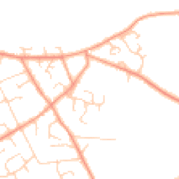 Daytime road noise heatmap for HP15 6TF