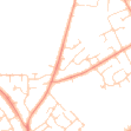 Daytime road noise heatmap for HP15 6UD