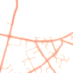 Daytime road noise heatmap for HP15 6UL