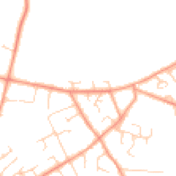 Daytime road noise heatmap for HP15 6UZ
