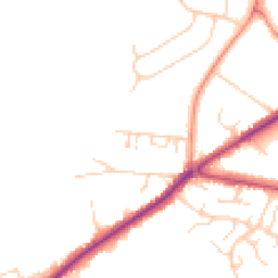 Daytime road noise heatmap for HP15 7BD