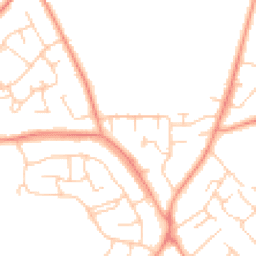 Daytime road noise heatmap for HP15 7EU