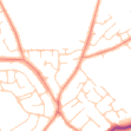 Daytime road noise heatmap for HP15 7HD
