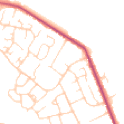 Daytime road noise heatmap for HP15 7PF
