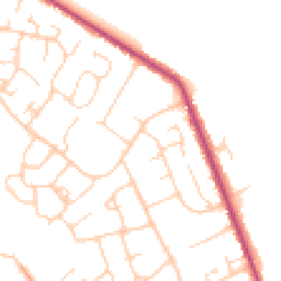 Daytime road noise heatmap for HP15 7PG