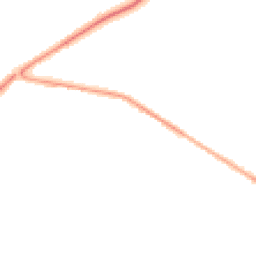 Night-time road noise heatmap for HP15 7RE