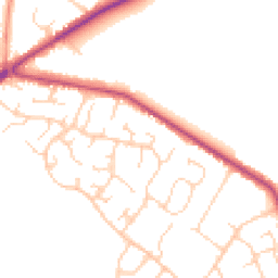 Daytime road noise heatmap for HP15 7RF