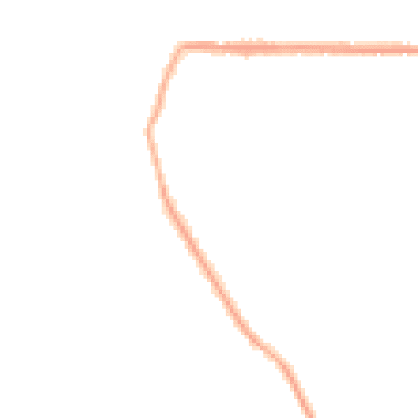 Night-time road noise heatmap for HP16 0AF