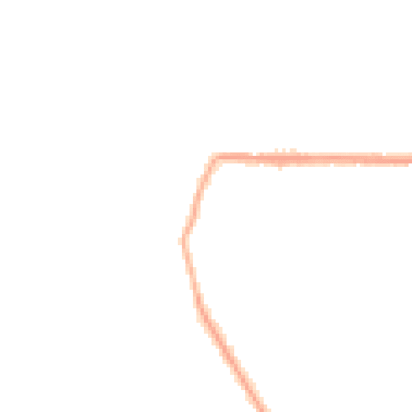Night-time road noise heatmap for HP16 0AH
