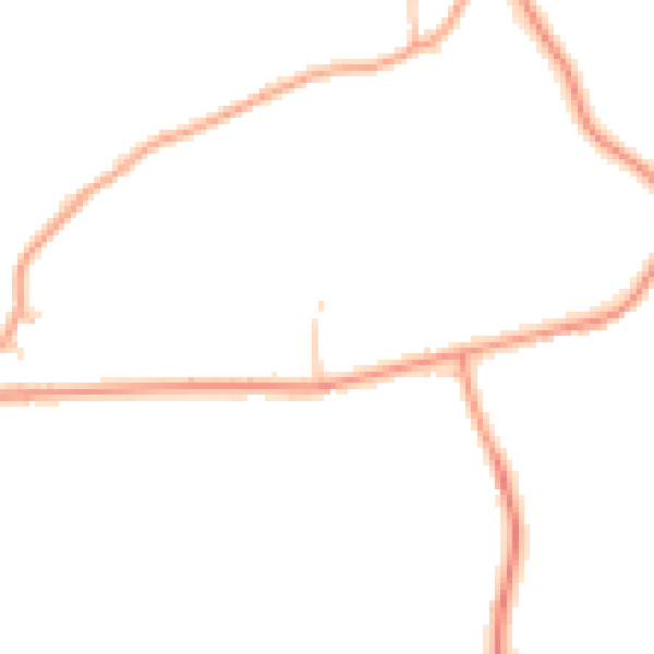 Daytime road noise heatmap for HP16 0DX