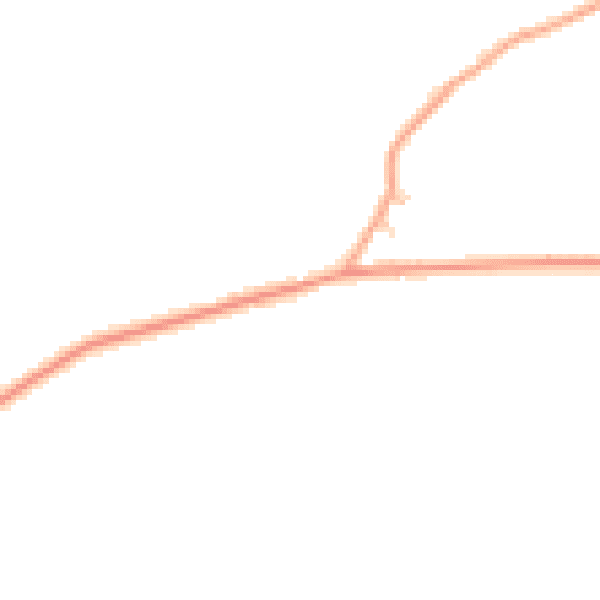 Daytime road noise heatmap for HP16 0EA