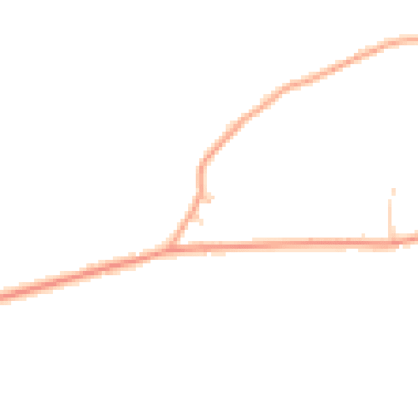 Daytime road noise heatmap for HP16 0ED