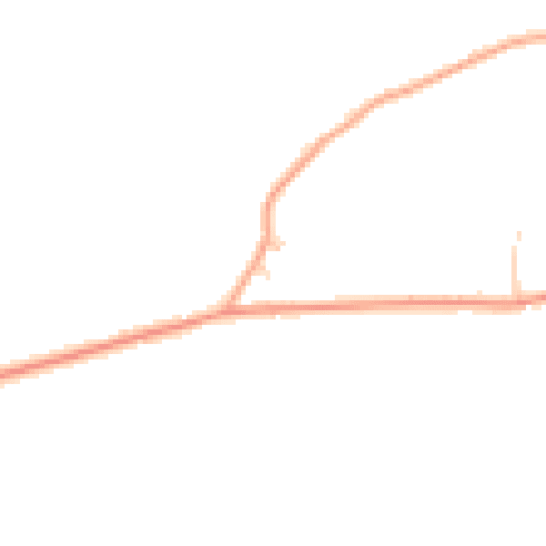 Daytime road noise heatmap for HP16 0EH
