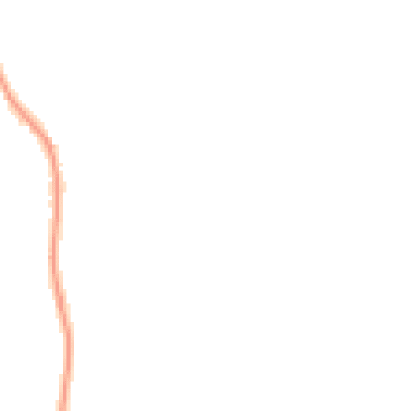 Night-time road noise heatmap for HP16 0HH