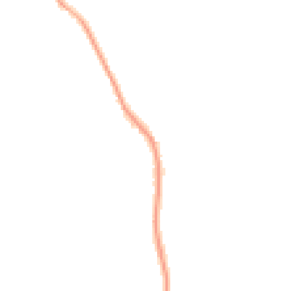 Night-time road noise heatmap for HP16 0HJ