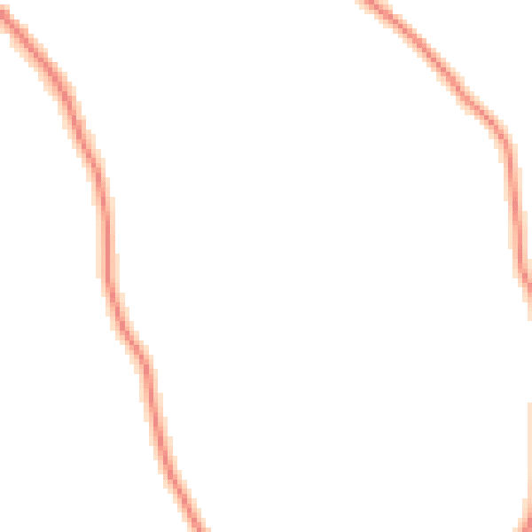 Daytime road noise heatmap for HP16 0JJ