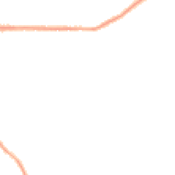 Night-time road noise heatmap for HP16 0LD