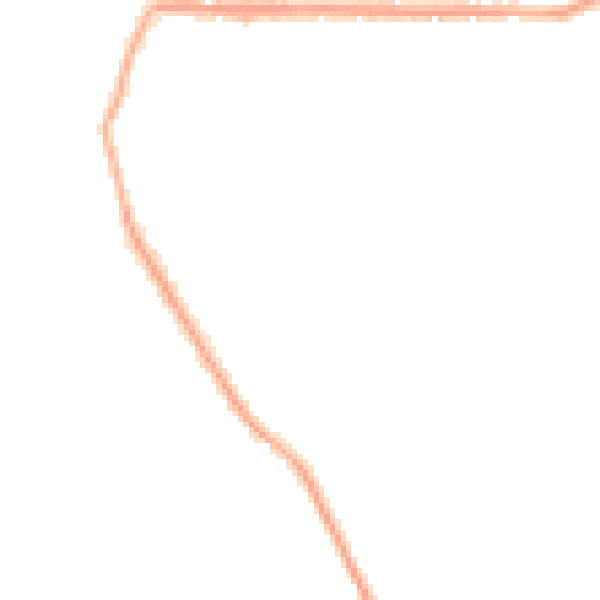 Night-time road noise heatmap for HP16 0LX
