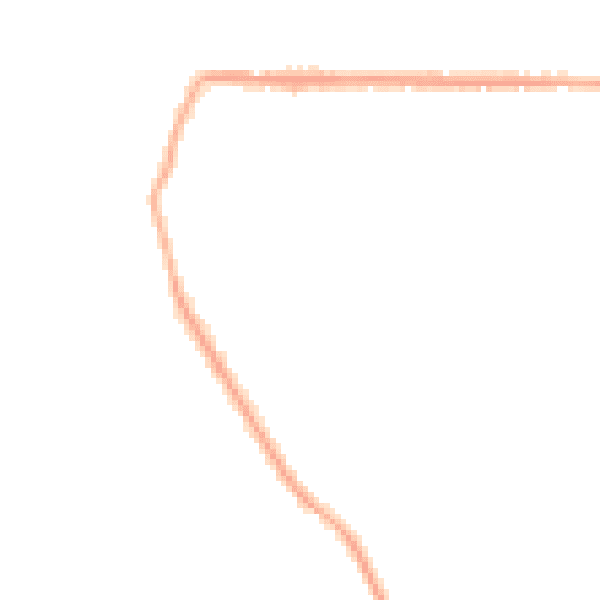 Night-time road noise heatmap for HP16 0NA