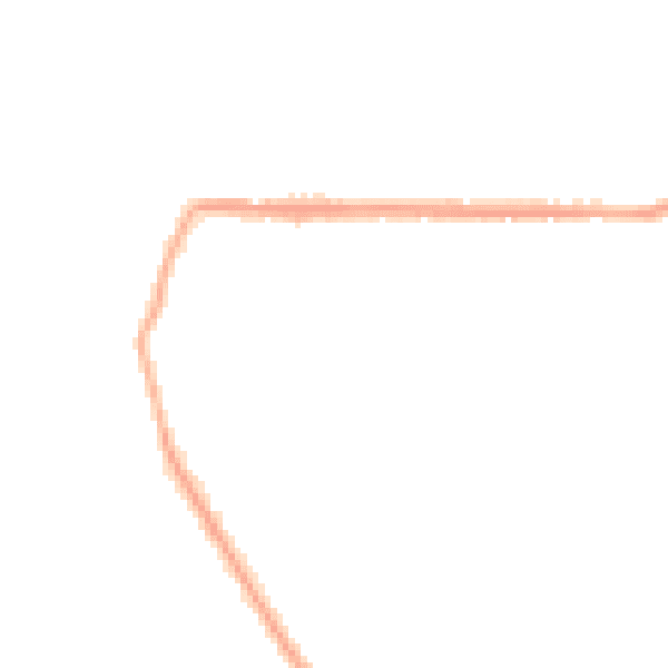 Night-time road noise heatmap for HP16 0NR