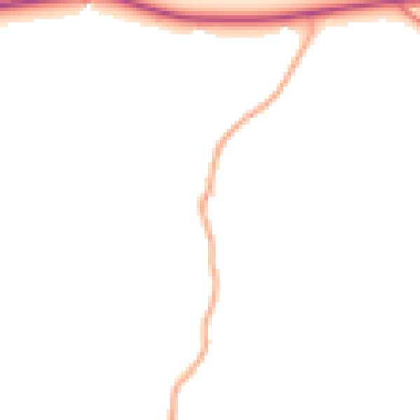 Daytime road noise heatmap for HP16 0RF