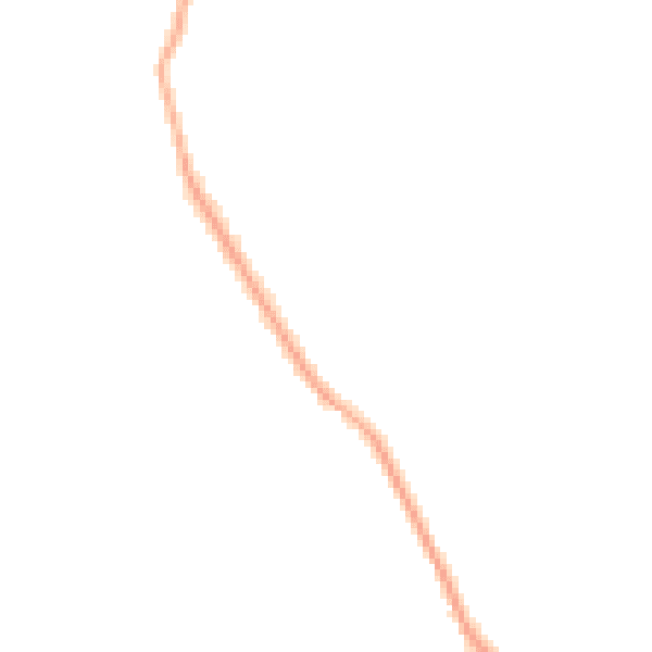 Night-time road noise heatmap for HP16 0UA