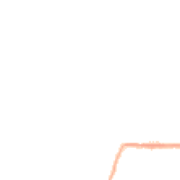Night-time road noise heatmap for HP16 9DP