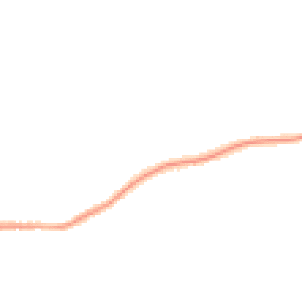 Night-time road noise heatmap for HP16 9HU