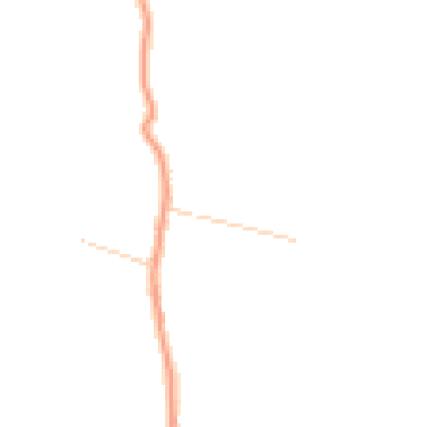 Daytime road noise heatmap for HP16 9LH