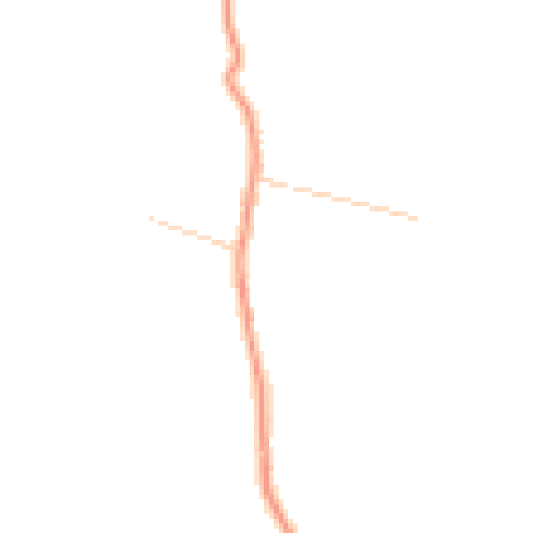 Daytime road noise heatmap for HP16 9LL