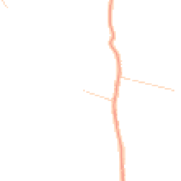 Daytime road noise heatmap for HP16 9LN