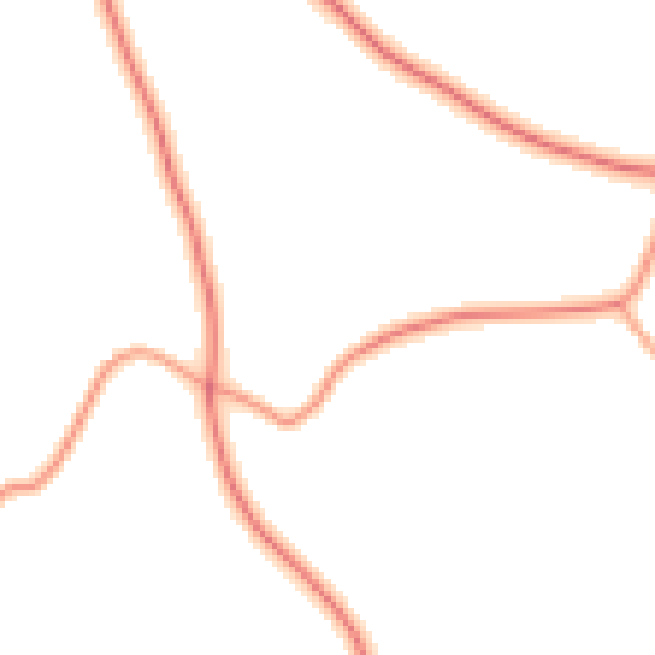 Daytime road noise heatmap for HP16 9RA