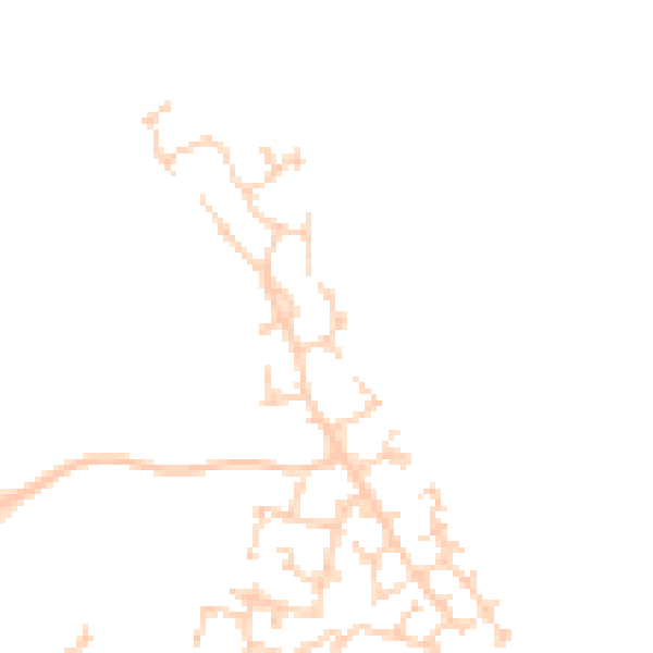 Daytime road noise heatmap for HP19 0FH