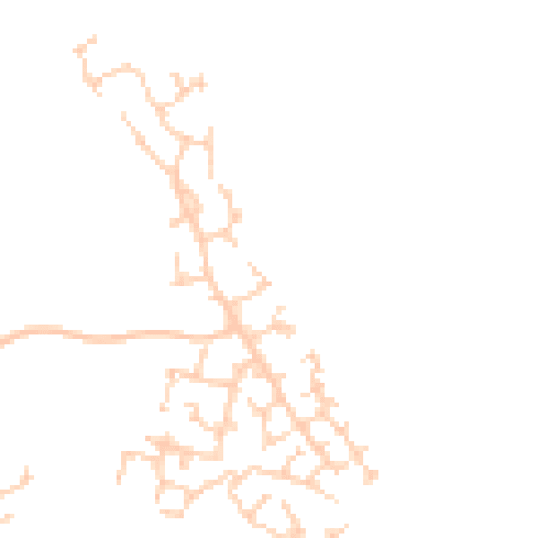Daytime road noise heatmap for HP19 0GB