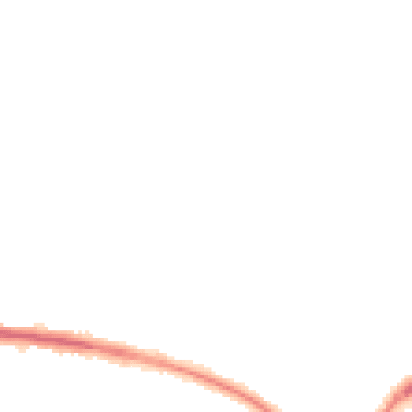 Night-time road noise heatmap for HP19 0WG