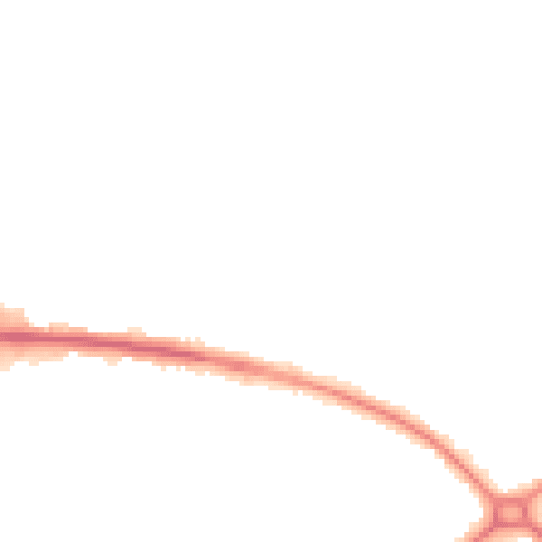 Night-time road noise heatmap for HP19 0WR