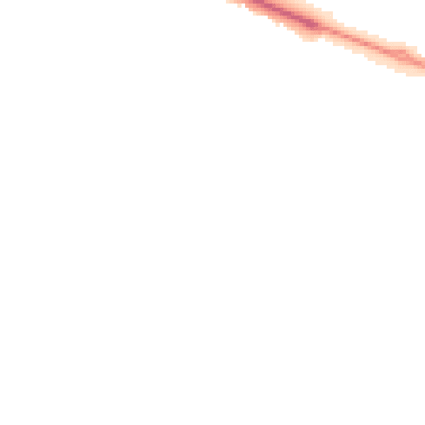 Night-time road noise heatmap for HP19 8JW