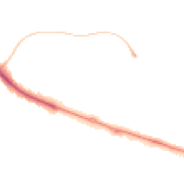 Night-time road noise heatmap for HP19 9HT