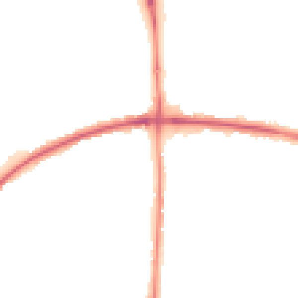 Night-time road noise heatmap for HP19 9QN
