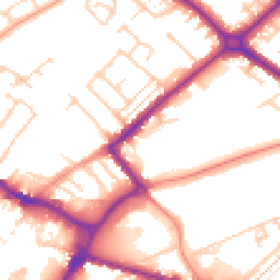 Daytime road noise heatmap for HP20 1AH