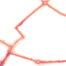 Night-time road noise heatmap for HP20 1AT