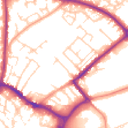 Daytime road noise heatmap for HP20 1BE