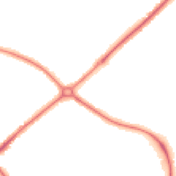 Night-time road noise heatmap for HP20 1DY