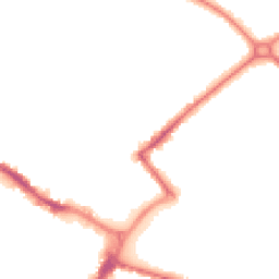 Night-time road noise heatmap for HP20 1ED