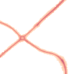 Night-time road noise heatmap for HP20 1EP