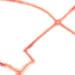 Night-time road noise heatmap for HP20 1EQ